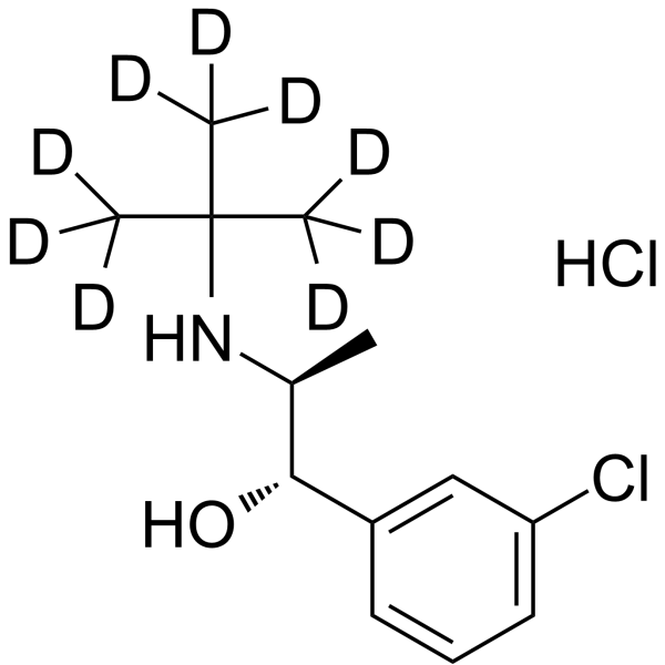 rel-(1S,2S)-Dihydro bupropion-d9 hydrochloride 1392209-60-7